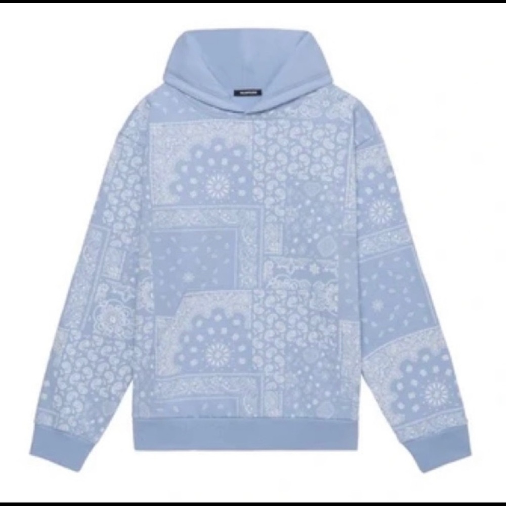 TALENTLESS paisley hoodie size Medium